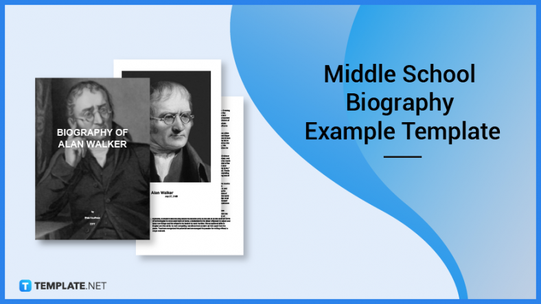 middle school biography example template 788x