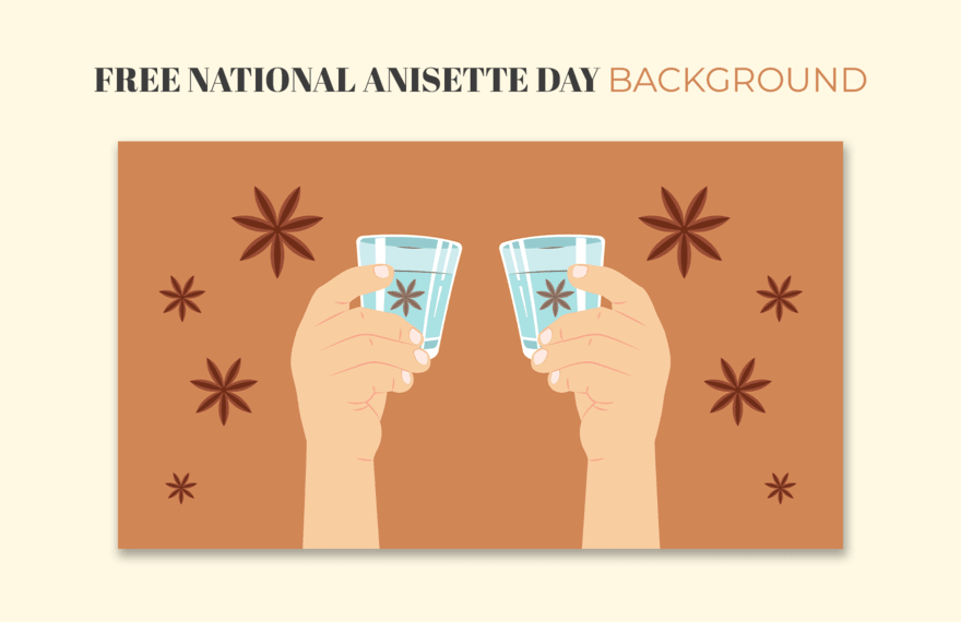 national anisette day background ideas and examples
