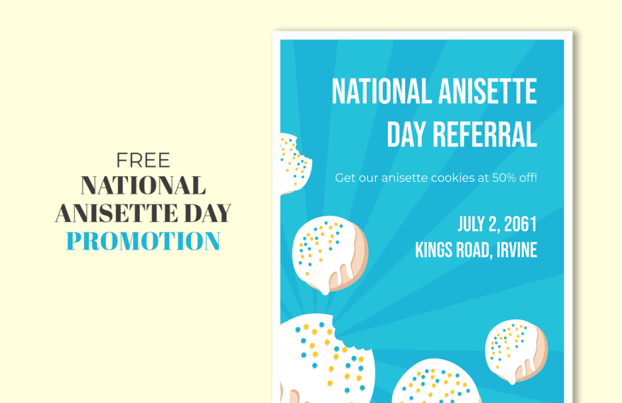 national anisette day promotion ideas and examples