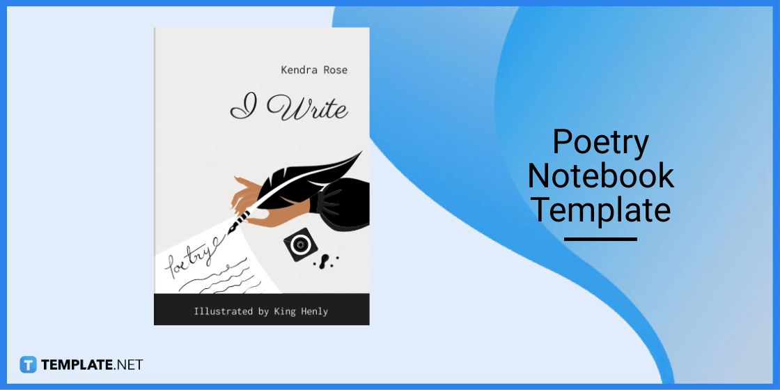 poetry notebook template