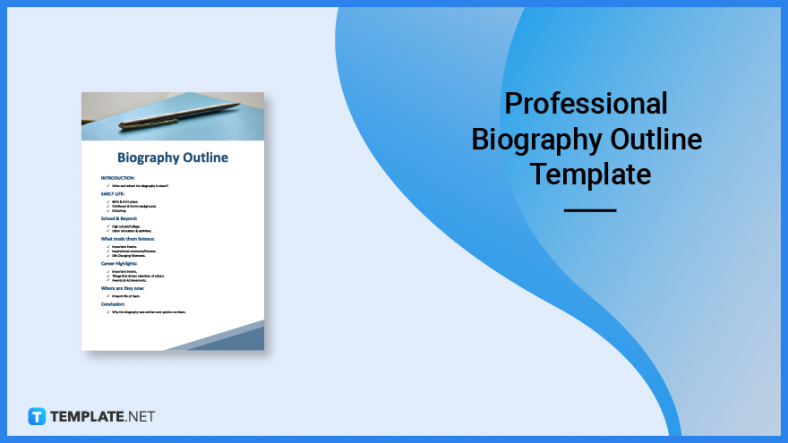 professional biography outline template 788x