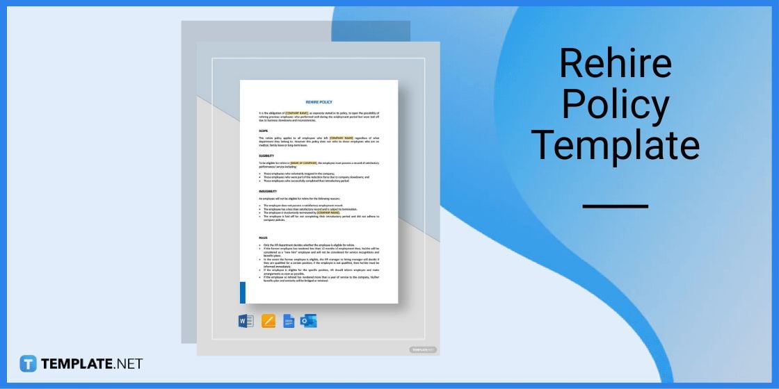 Rehire Policy Template