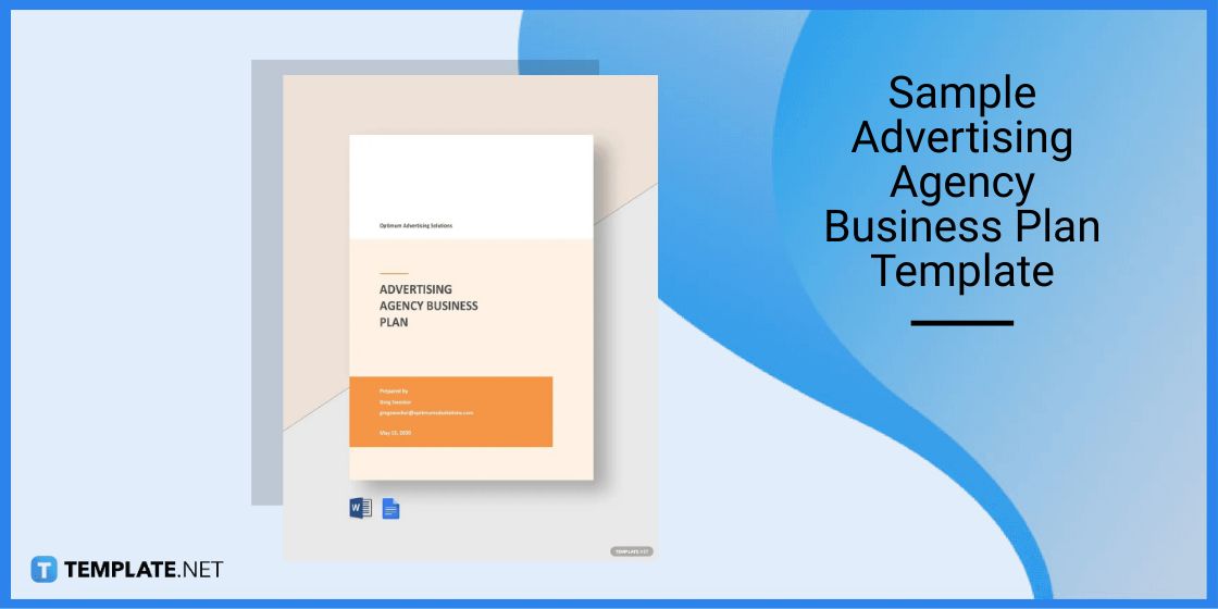 sample advertising agency business plan template