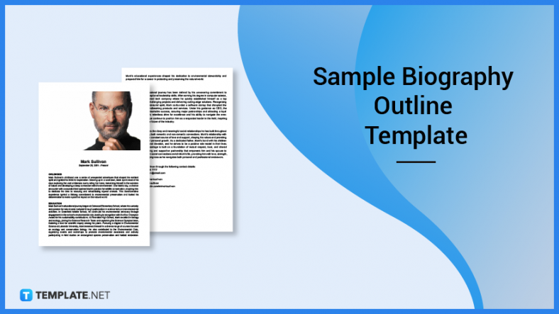 sample biography outline template 788x