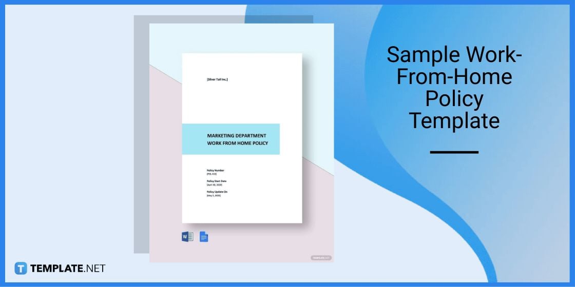 sample work from home policy template