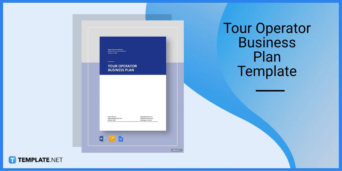 tour operator business plan template