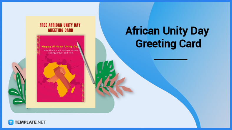 african unity day greeting card 788x
