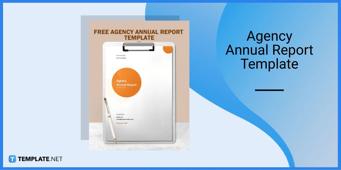 agency annual report template