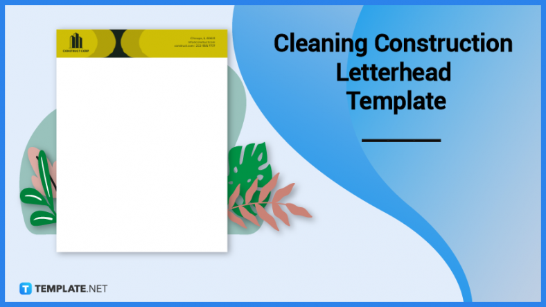 cleaning construction letterhead template 788x