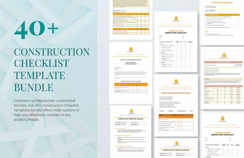 Checklist Template – 38+ Free Word, Excel, PDF Documents Download!