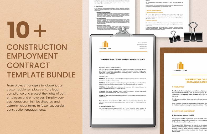 construction employment contract template bundle 788x510