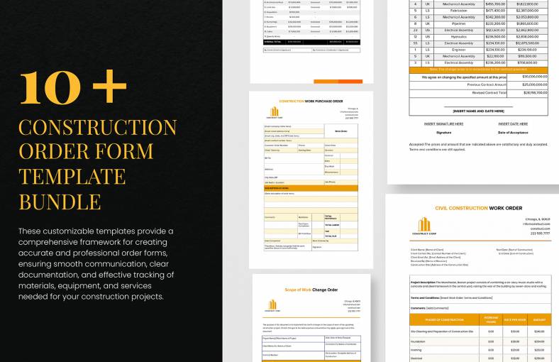 9+ Equipment Order Form Templates