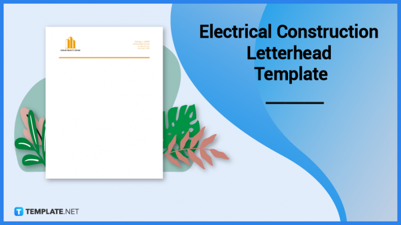 electrical construction letterhead template 788x