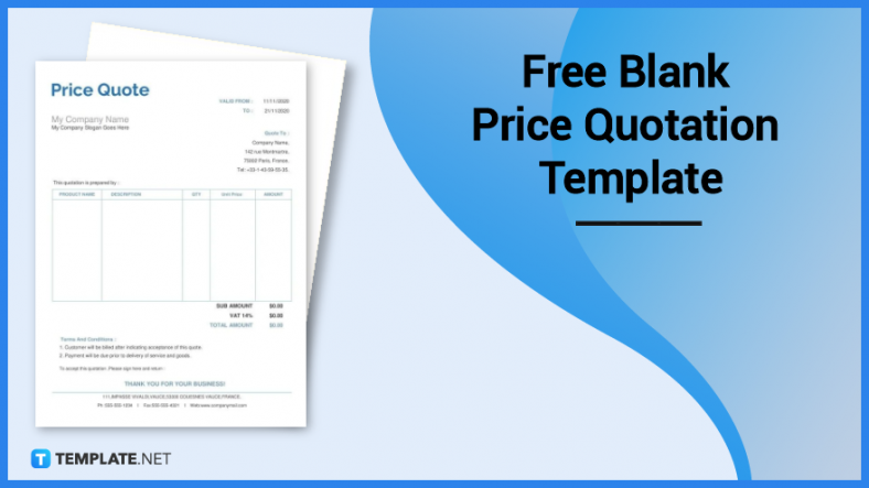 free blank price quotation template 788x
