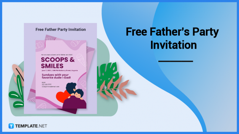 free father’s party invitation 788x