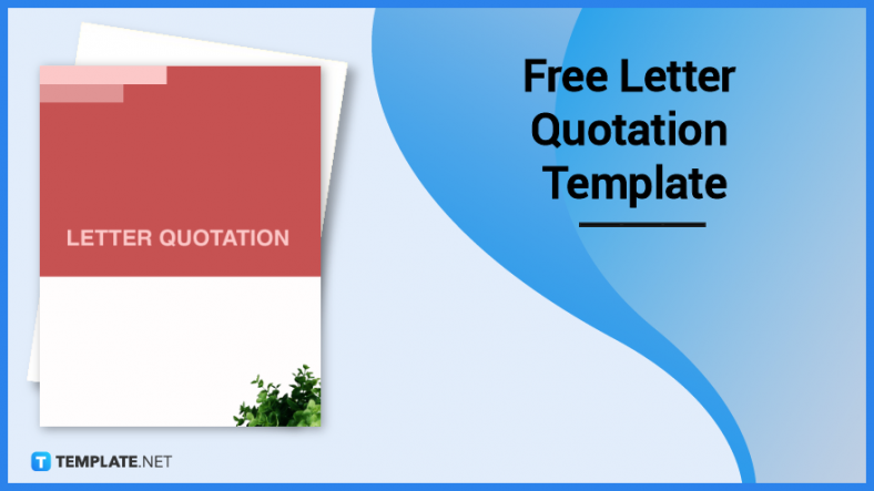 free letter quotation template 788x