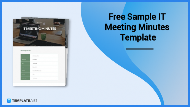 free sample it meeting minutes template 788x