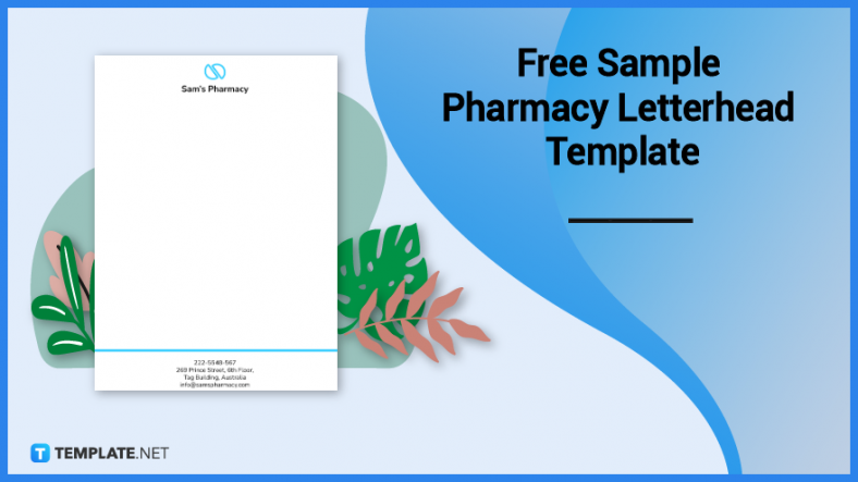free sample pharmacy letterhead template 788x