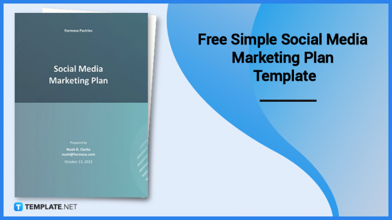 free simple social media marketing plan template 788x