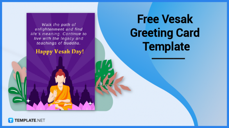 free vesak greeting card template 788x