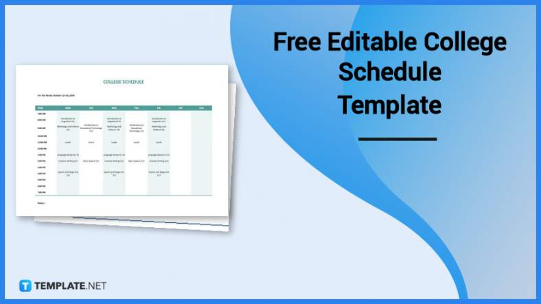 free editable college schedule template 788x
