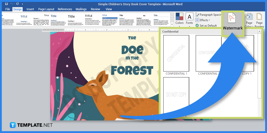 How To Make/Create a Book Cover in Microsoft Word [Templates + Examples]