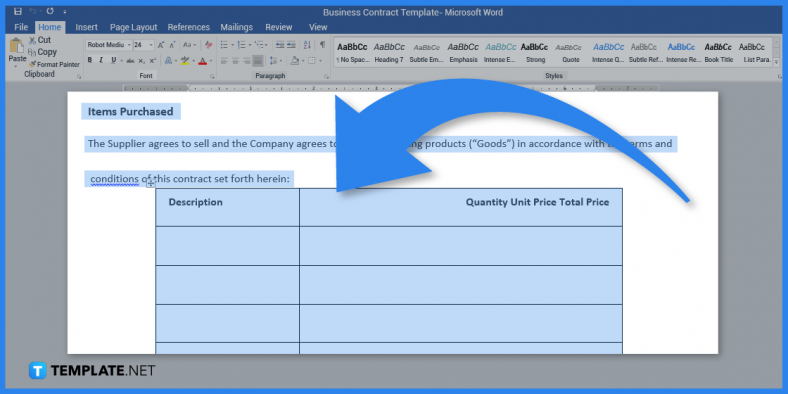 how to create a contract in microsoft word template example 2023 step 6 788x