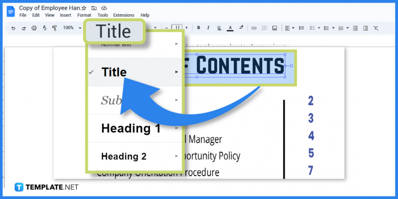 How To Create A Handbook In Google Docs