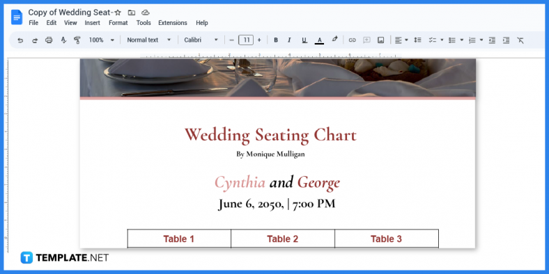 how to make a chart design in google docs template example step 3 788x