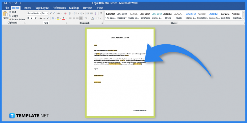 how to make a legal document in microsoft word template example 2023 step 3 788x