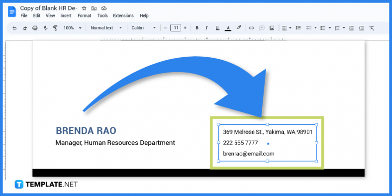 how to make a letterhead in google docs template example step 5 788x