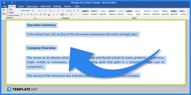 how to make a plan in microsoft word template example step 5 788x