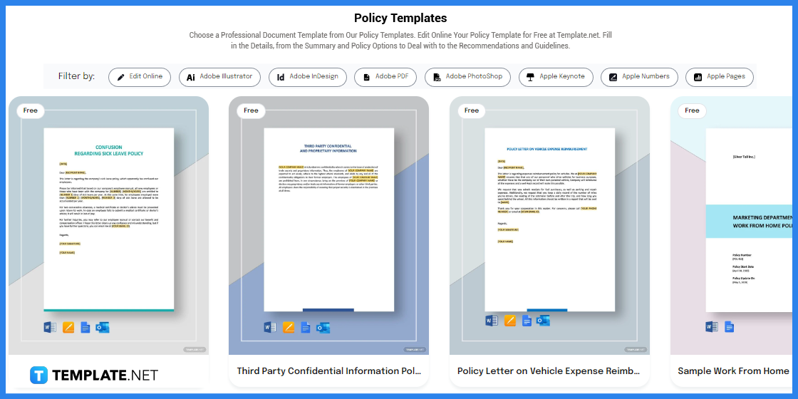 how to make a policy in google docs templates examples 2023 step