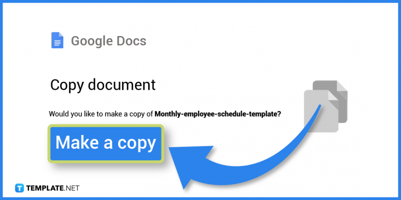 how to make a schedule in google docs template example step 3 788x