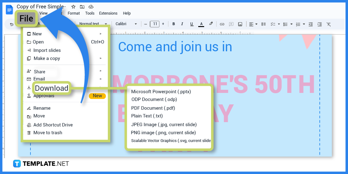 how to make an invitation in google docs templates examples step