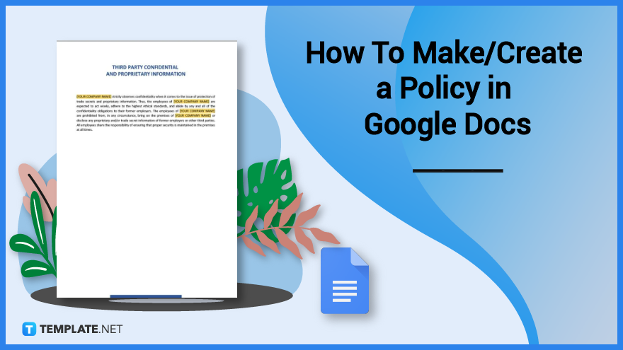 How To Make/Create a Policy in Google Docs Templates   Examples 2023