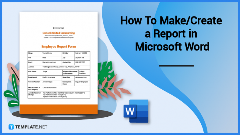 How To Make/Create a Report in Microsoft Word [Templates + Examples] 2023