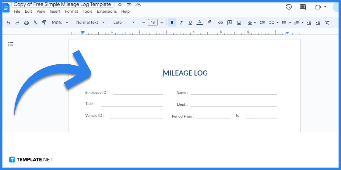 how to create a log in google docs templates examples 2023 step