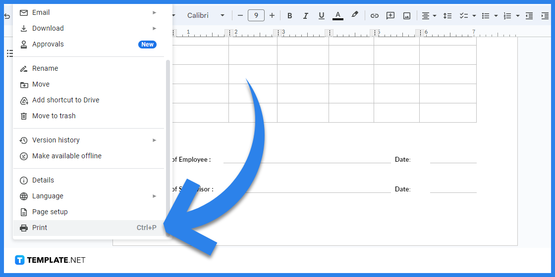 how to create a log in google docs templates examples 2023 step