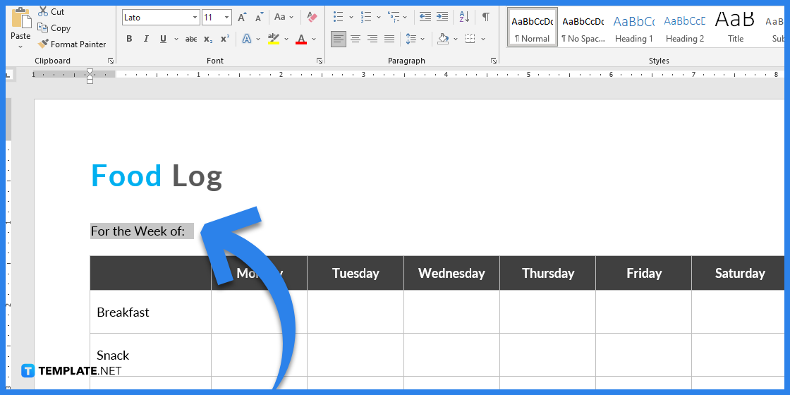 how to create a log in microsoft word templates examples 2023 step