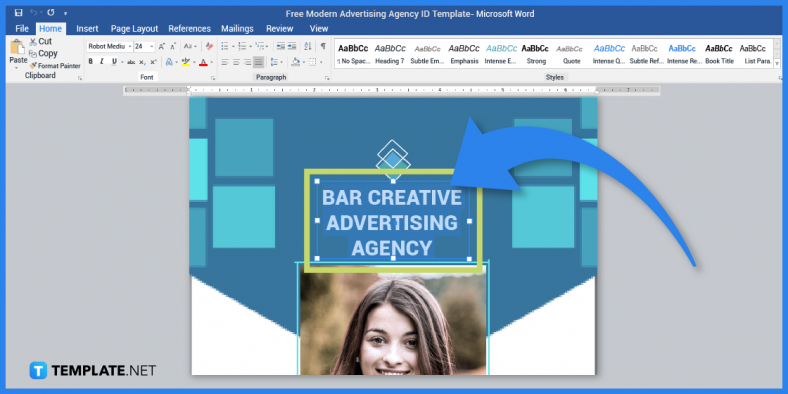how to make an id card in microsoft word template example step 4 788x