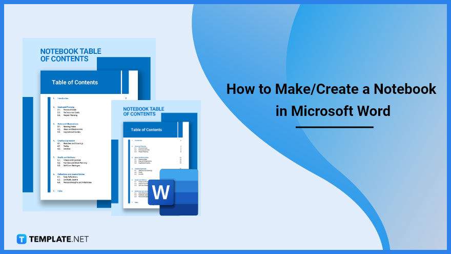 How to Make/Create a Notebook in Microsoft Word [Templates + Examples ...