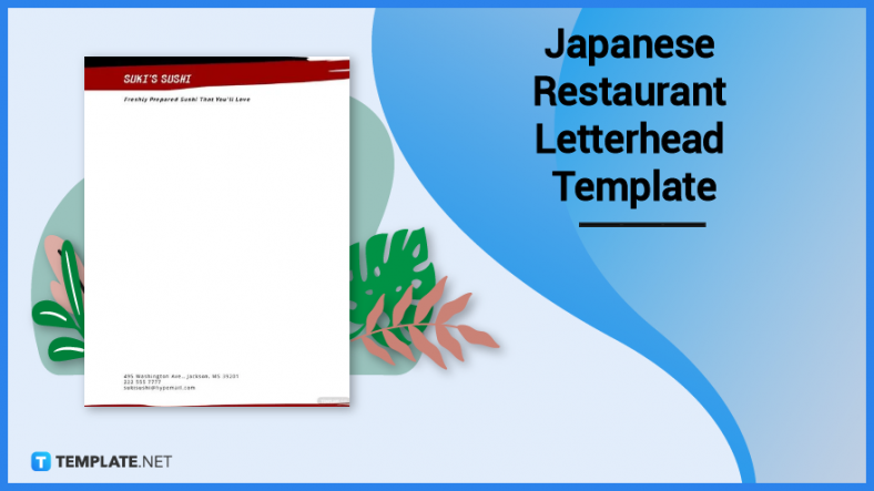 japanese restaurant letterhead template 788x