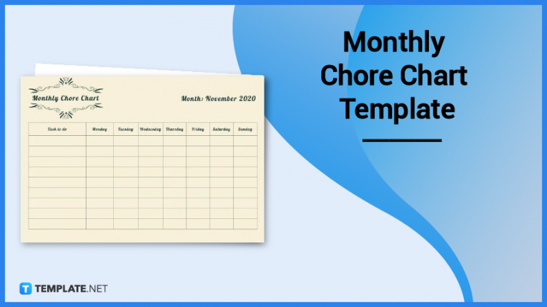monthly chore chart template 788x