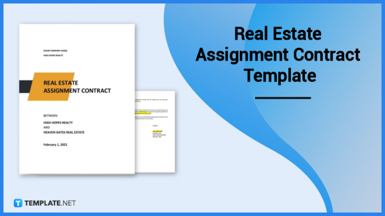 real estate assignment contract template 788x