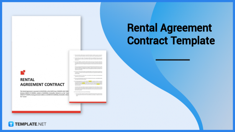 rental agreement contract template 788x