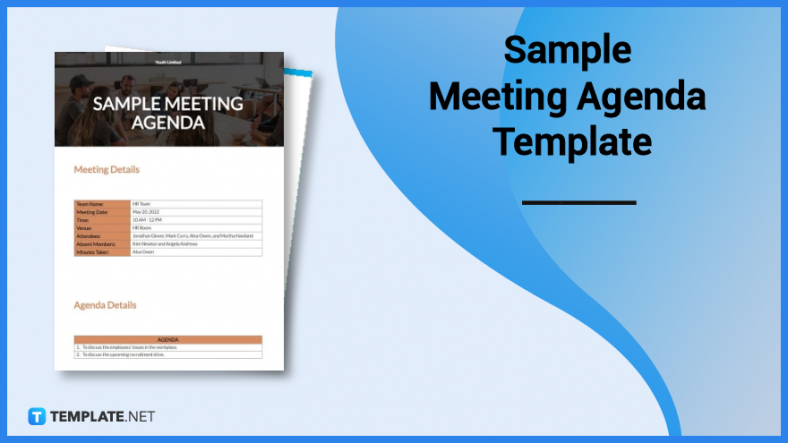 sample meeting agenda template 788x