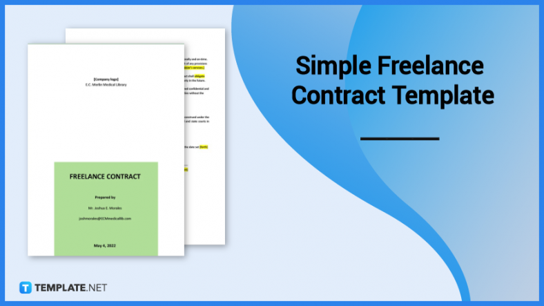 simple freelance contract template 788x