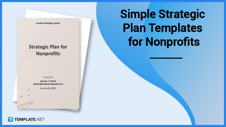 simple strategic plan templates for nonprofits 788x