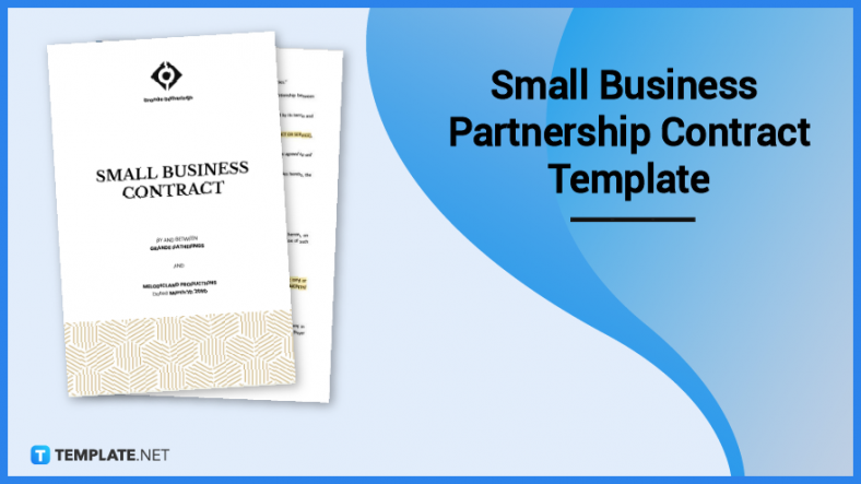 small business partnership contract template 788x